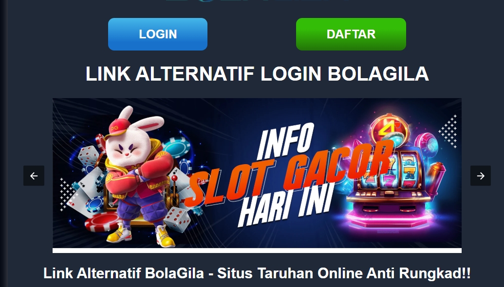 Link Alternatif Login Bolagila
