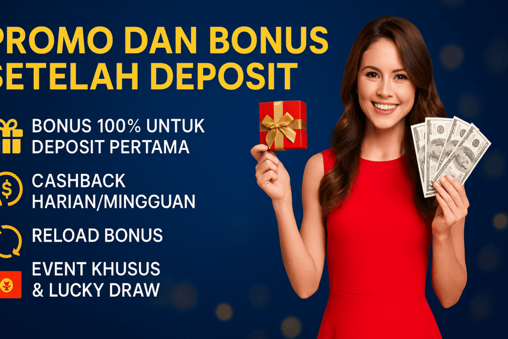 Promo dan Bonus Setelah Deposit